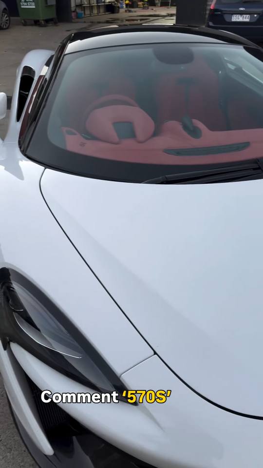 White McLaren 570S taken through a full wash, wheel clean and machine polish at Detail 2 Drive